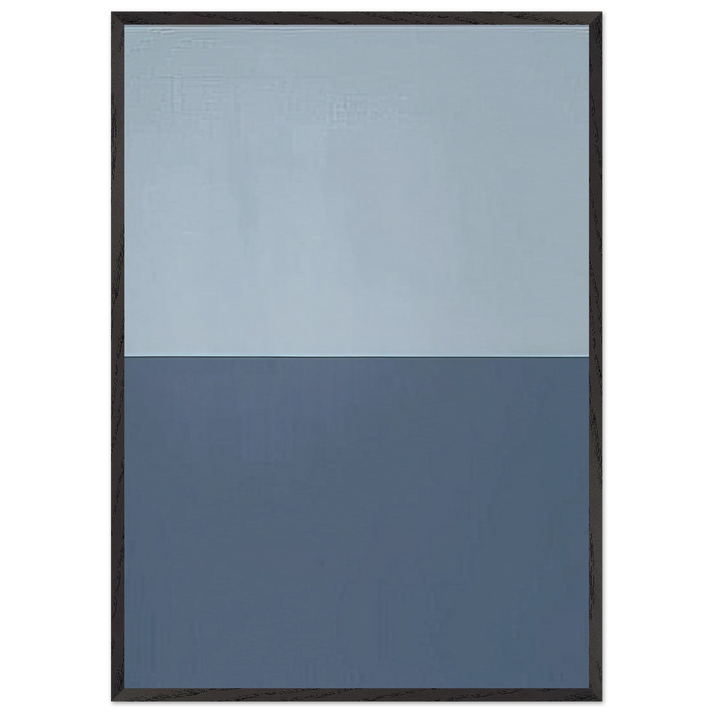 Sea Painting II - 1974 - Brice Marden 70x100 cm / 28x40 inches Framed Art Print – Black Wooden Frame