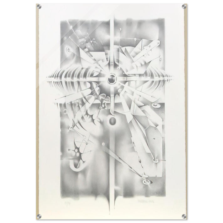 UNTITLED FROM THE ATELIER PROJECT 1986 - Lee Bontecou Acrylic Print - 70x100 cm / 28x40″ inches | Lee Bontecou Wall Art | Lee Bontecou Prints