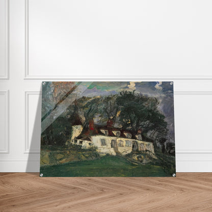 HOUSE AT OISEME 1934 - Chaim Soutine Acrylic Print - 70x100 cm / 28x40″ inches