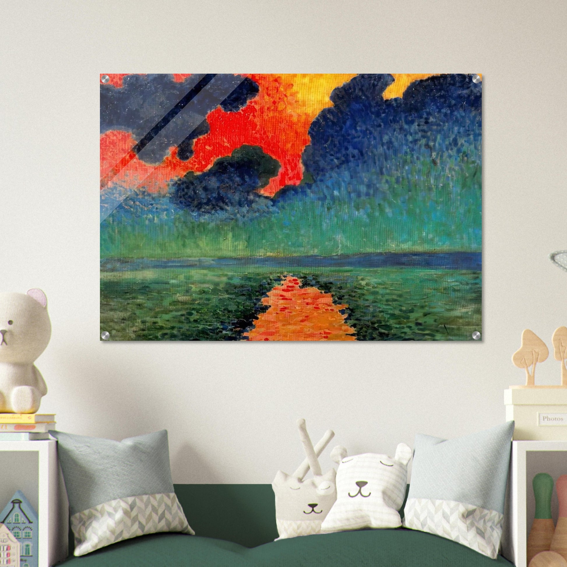 EFFECT OF SUN ON THE WATER LONDON 1906 - Andre Derain Acrylic Print - 70x100 cm / 28x40″ inches