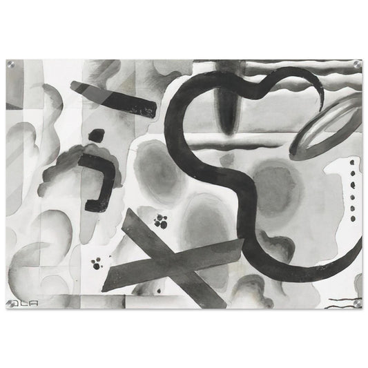 Untitled - Dada - Julius Evola Acrylic Print - 70x100 cm / 28x40″ inches