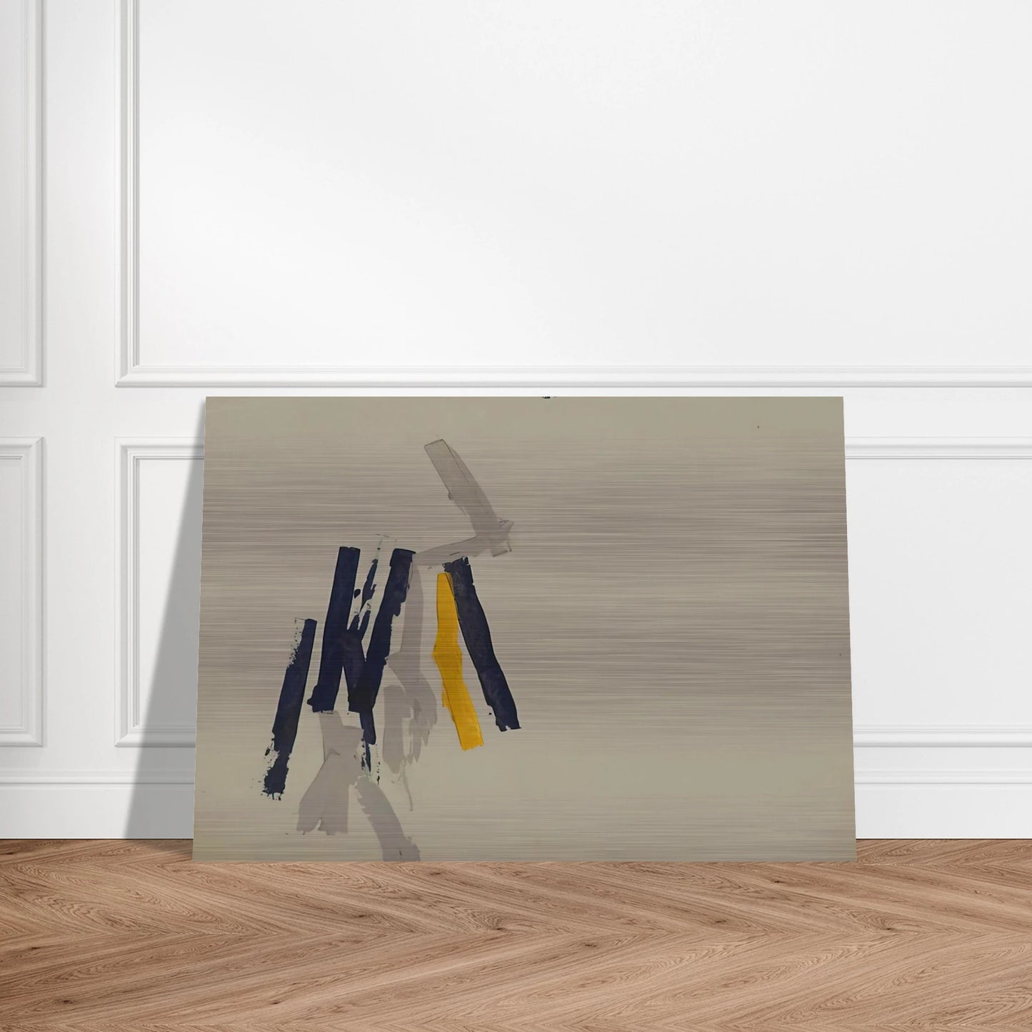 Striped Picture - 1962 - Charlotte Posenenske Brushed Aluminum Print - 70x100 cm / 28x40 inches | Charlotte Posenenske Aluminum Print | Charlotte Posenenske Prints