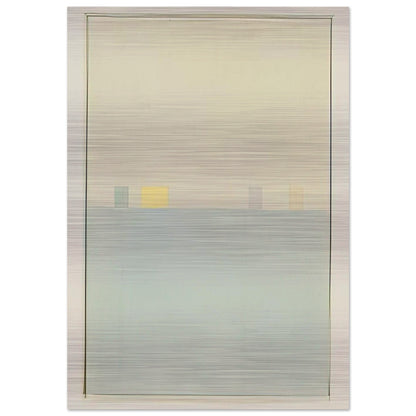 Spazio Luce - 1960 - Antonio Calderara Brushed Aluminum Print - 70x100 cm / 28x40 inches | Antonio Calderara Aluminum Print | Antonio Calderara Prints