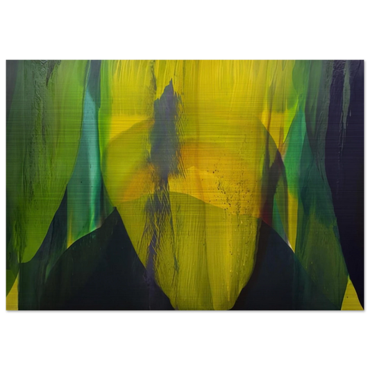 Phenomena Lasting Dawn - Paul Jenkins Brushed Aluminum Print - 70x100 cm / 28x40 inches | Paul Jenkins Aluminum Print | Paul Jenkins Prints