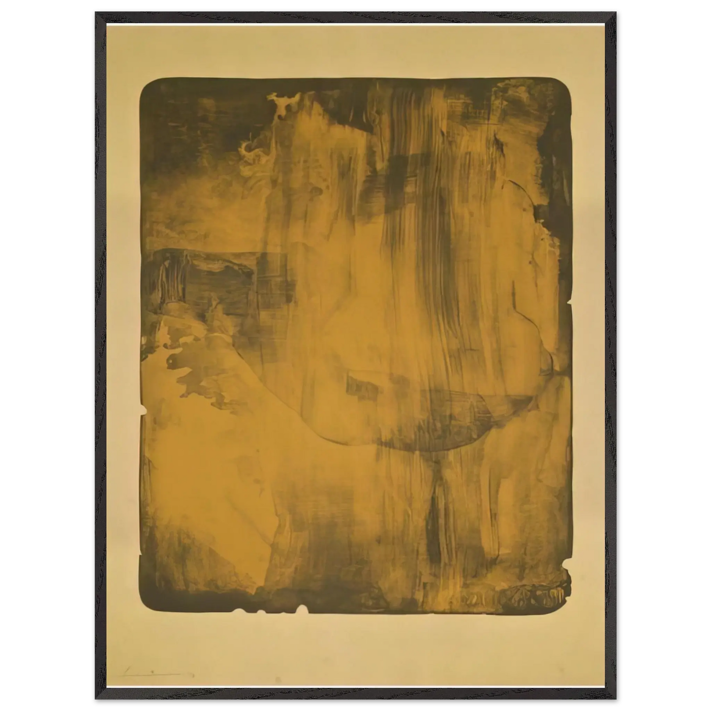 Helen Frankenthaler - Bronze Smoke - 1978 Wall art - 30x40 cm / 12x16 Inches - Fine Art Poster - -