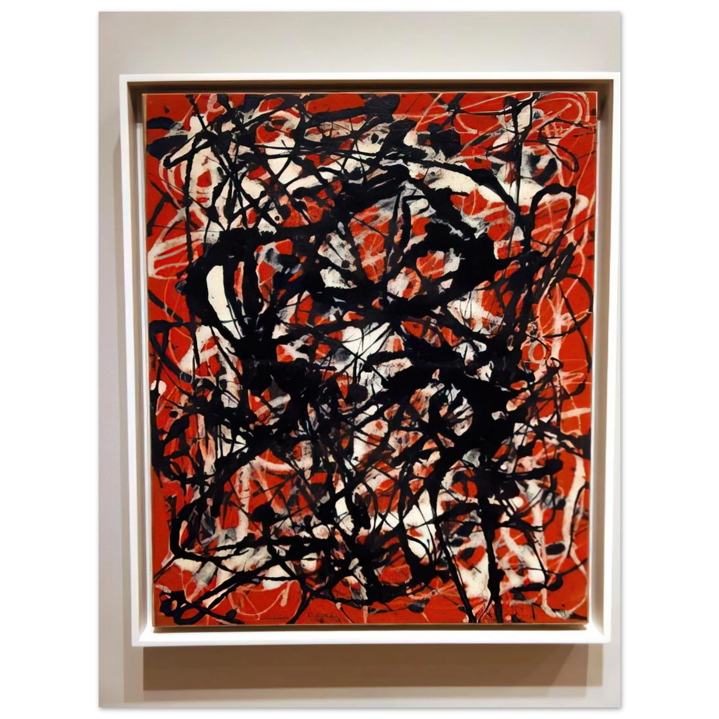 Jackson Pollock - FREE FORM 1946  75x100 cm / 30x40inches Fine Art Poster