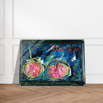 Acerbo - 1984 - Mario Schifano Acrylic Print - 70x100 cm / 28x40″ inches