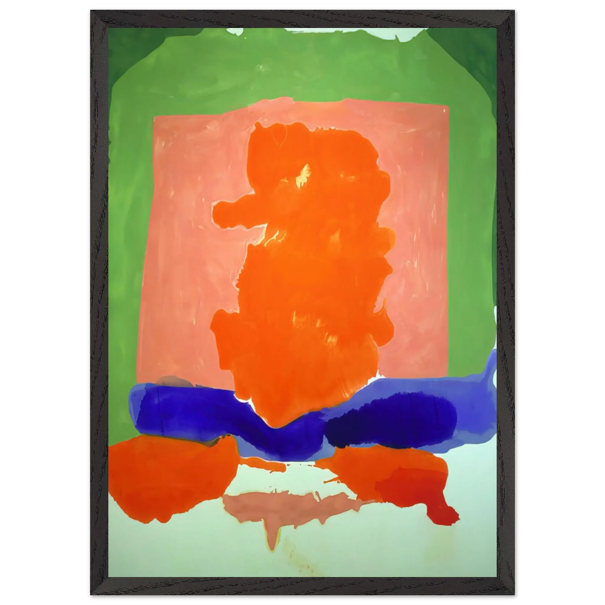 Helen Frankenthaler - Small s Paradise - 1964 Wall art - 50x70 cm / 20x28 Inches - Fine Art Poster - -