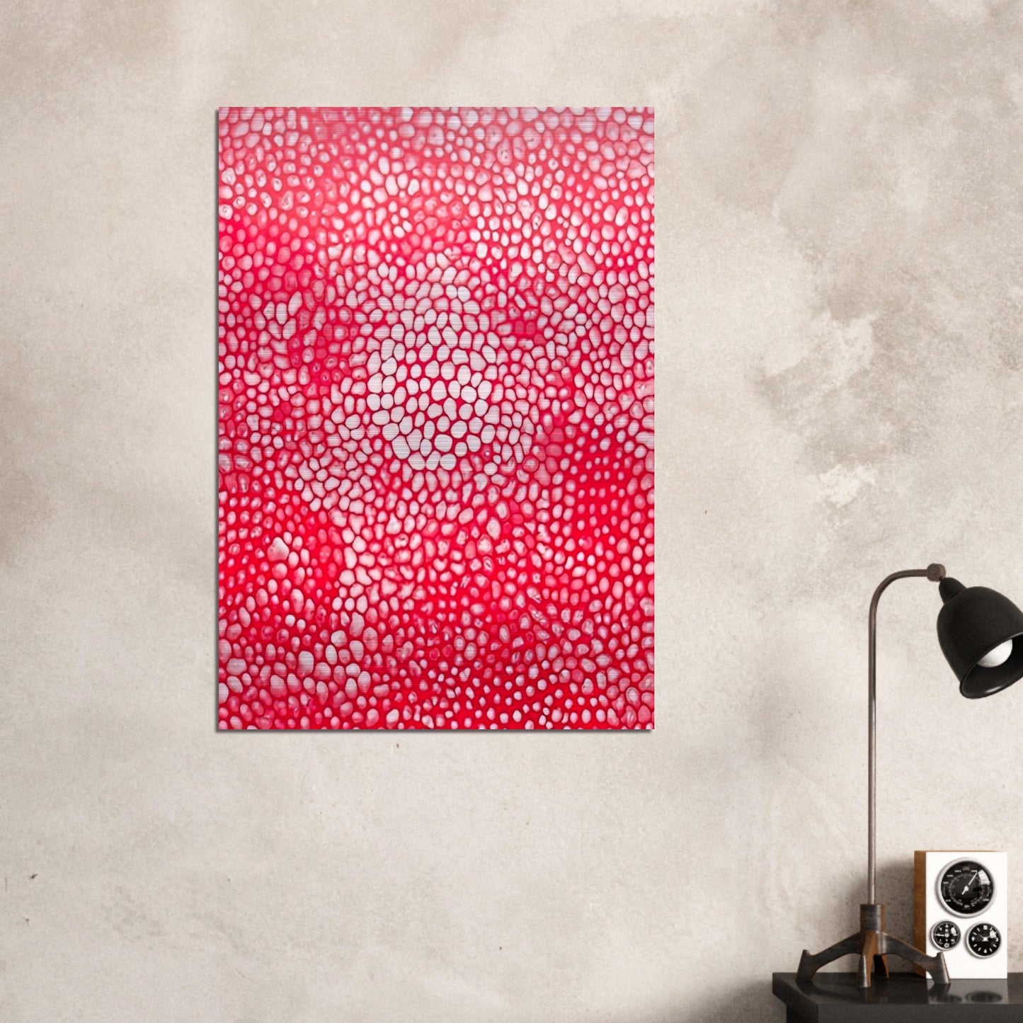 SUNLIGHT 1998 - Yayoi Kusama Brushed Aluminum Print - 70x100 cm / 28x40 inches | Yayoi Kusama Aluminum Print | Yayoi Kusama Prints