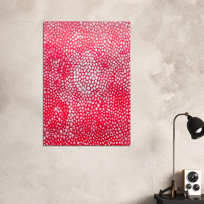 SUNLIGHT 1998 - Yayoi Kusama Brushed Aluminum Print - 70x100 cm / 28x40 inches | Yayoi Kusama Aluminum Print | Yayoi Kusama Prints