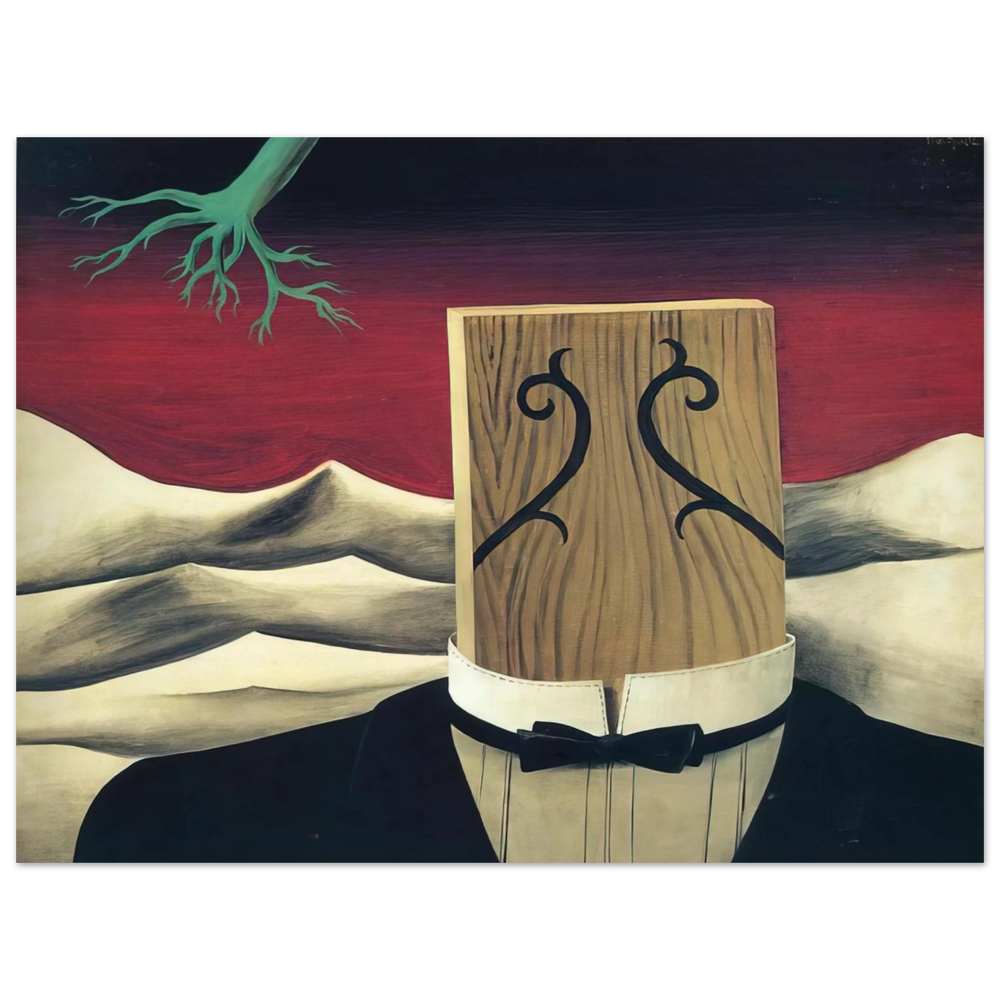 Rene Magritte - THE CONQUEROR 1926  75x100 cm / 30x40inches Fine Art Poster