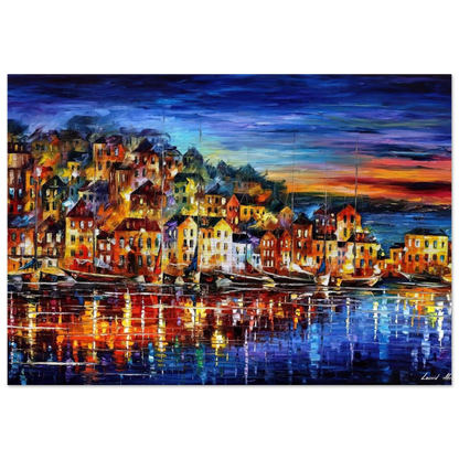 Leonid Afremov - Leonid Afremov Brushed Aluminum Print - 70x100 cm / 28x40 inches | Leonid Afremov Aluminum Print | Leonid Afremov Prints