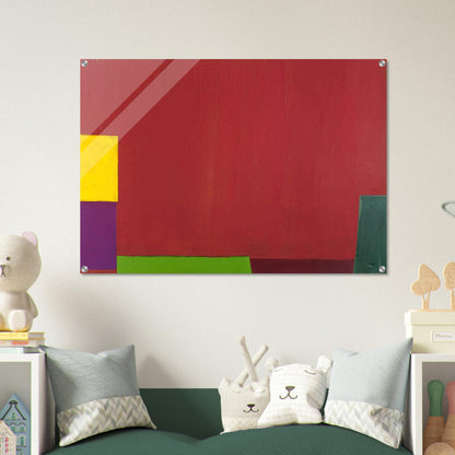 18.6.65 - 1965 - John Hoyland Acrylic Print - 70x100 cm / 28x40″ inches