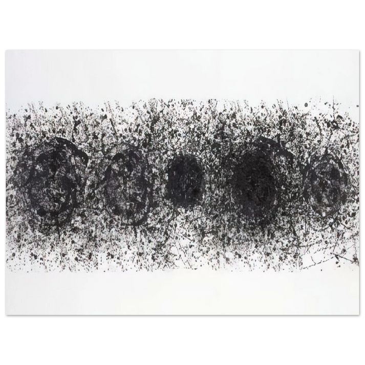 Sam Francis - Straight Line of the Sun  L. L187   75x100 cm / 30x40inches Fine Art Poster