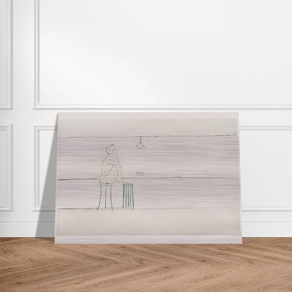 EMPTY NEST 1994 - Louise Bourgeois Brushed Aluminum Print - 70x100 cm / 28x40 inches | Louise Bourgeois Aluminum Print | Louise Bourgeois Prints