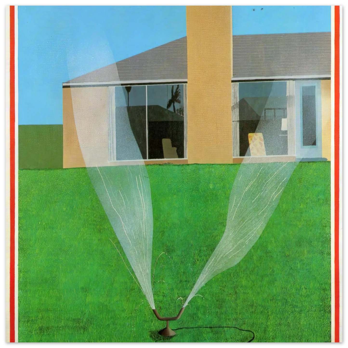David Hockney - David Hockney Wall art - 45x60 cm / 18x24 inches - Fine Art Poster-canvas - -