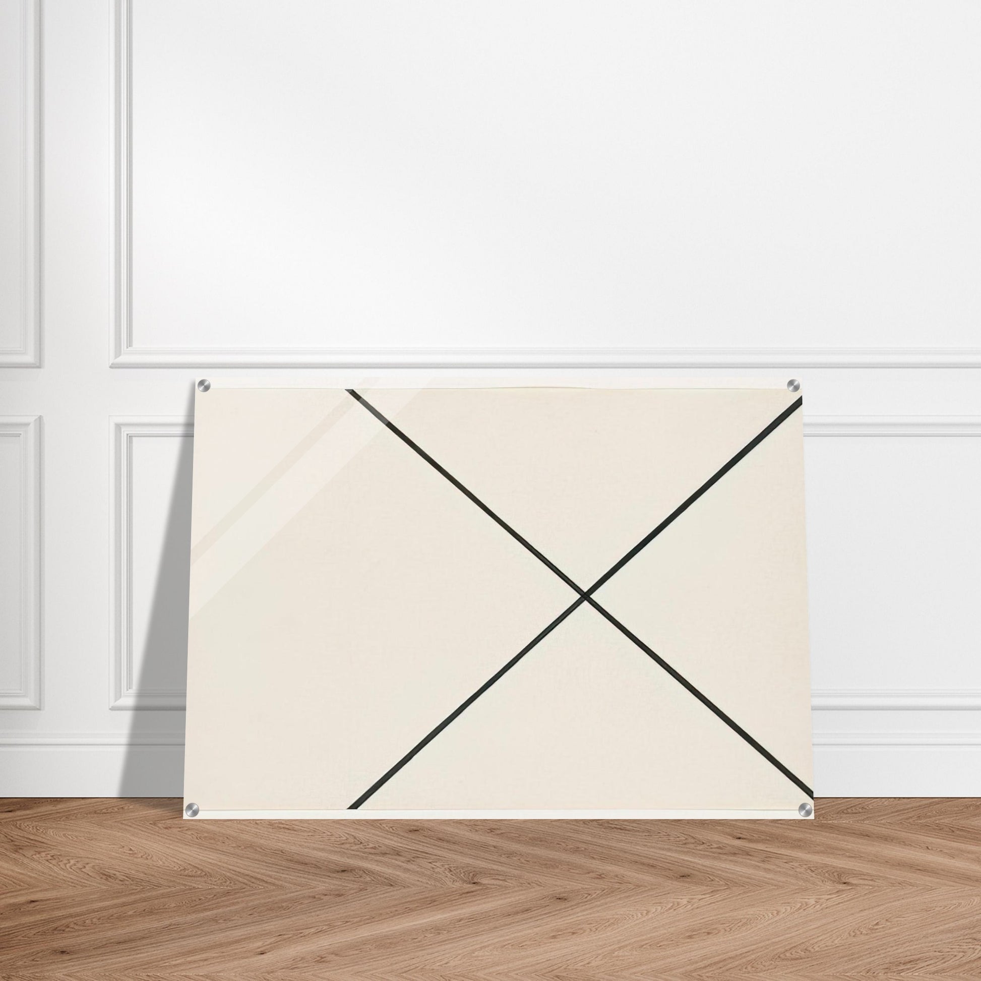 Diagonal Lines - Ellsworth Kelly Acrylic Print - 70x100 cm / 28x40″ inches | Ellsworth Kelly Wall Art | Ellsworth Kelly Prints