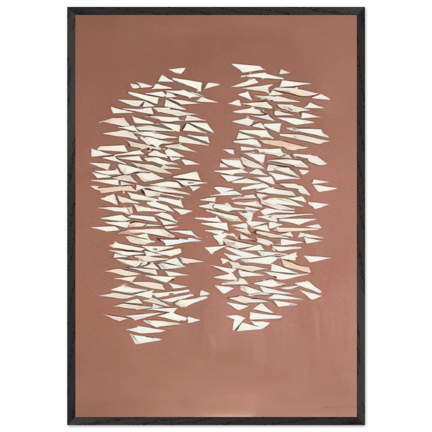Quiet Vertical - 2006 - Robert Goodnough 70x100 cm / 28x40 inches Framed Art Print – Black Wooden Frame