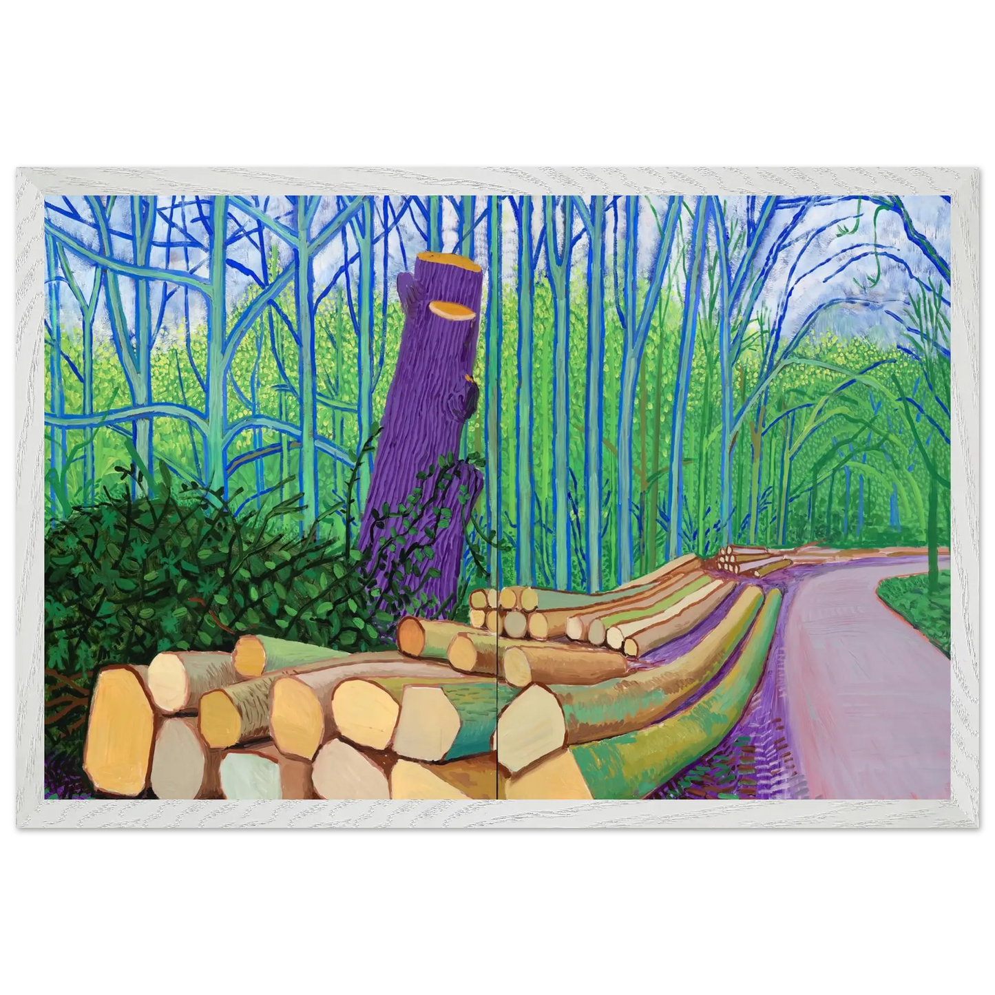 David Hockney - David Hockney Wall art - A1 (59.4 x 84.1  cm) - Fine Art Poster - -