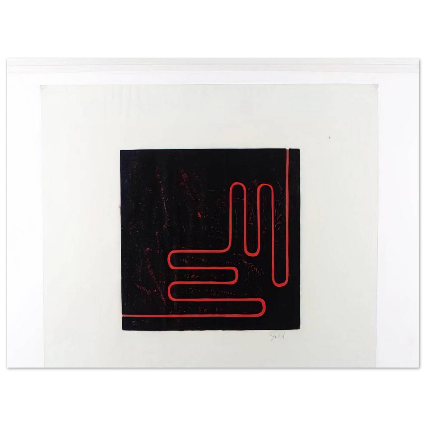 Donald Judd - Untitled Print - 1978  75x100 cm / 30x40inches Fine Art Poster