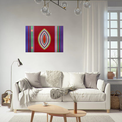 Sidon No. 3 - 1965 - John Ferren Brushed Aluminum Print - 70x100 cm / 28x40 inches | John Ferren Aluminum Print | John Ferren Prints