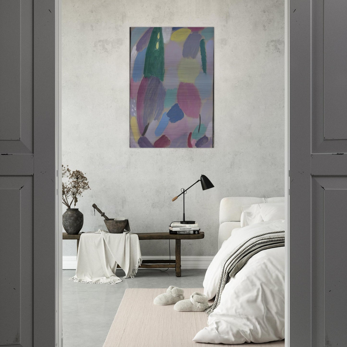 VARIATION TR UMEREI 1916 - Alexej von Jawlensky Brushed Aluminum Print - 70x100 cm / 28x40 inches | Alexej von Jawlensky Aluminum Print | Alexej von Jawlensky Prints