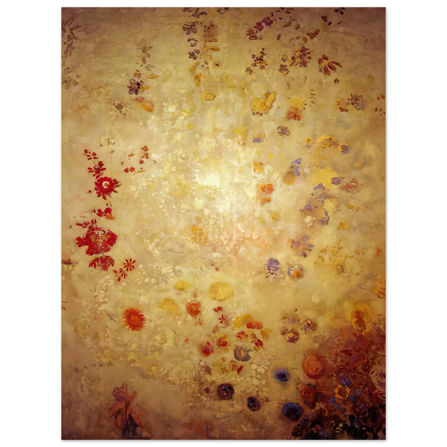 Odilon Redon - DECORATIVE PANEL 1  75x100 cm / 30x40inches Fine Art Poster