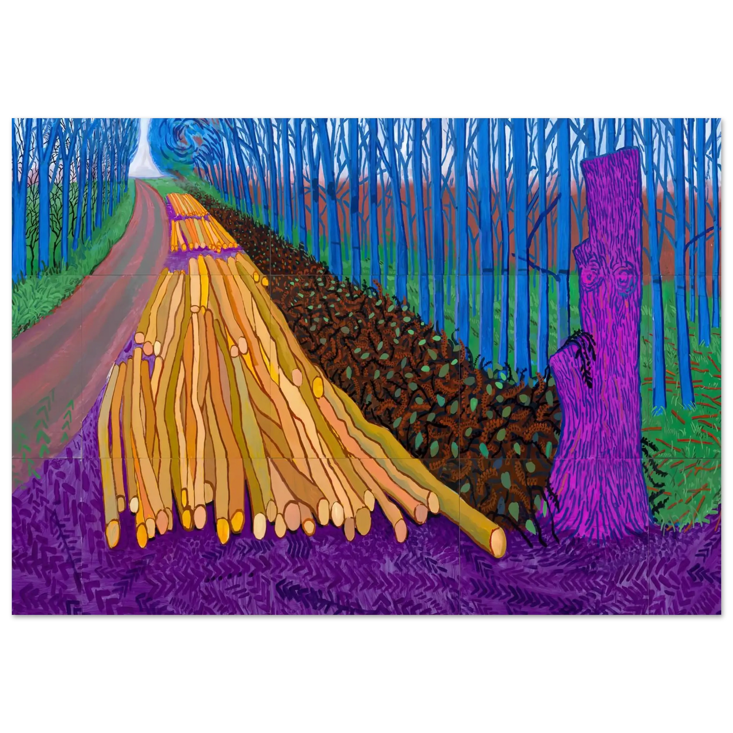 David Hockney - David Hockney Wall art - 13x18 cm / 5x7 Inches - Fine Art Poster - -