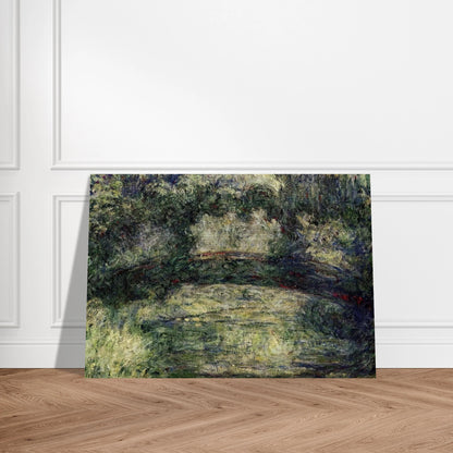 The Japanese Bridge 10 - claude monet Brushed Aluminum Print - 70x100 cm / 28x40 inches | claude monet Aluminum Print | claude monet Prints
