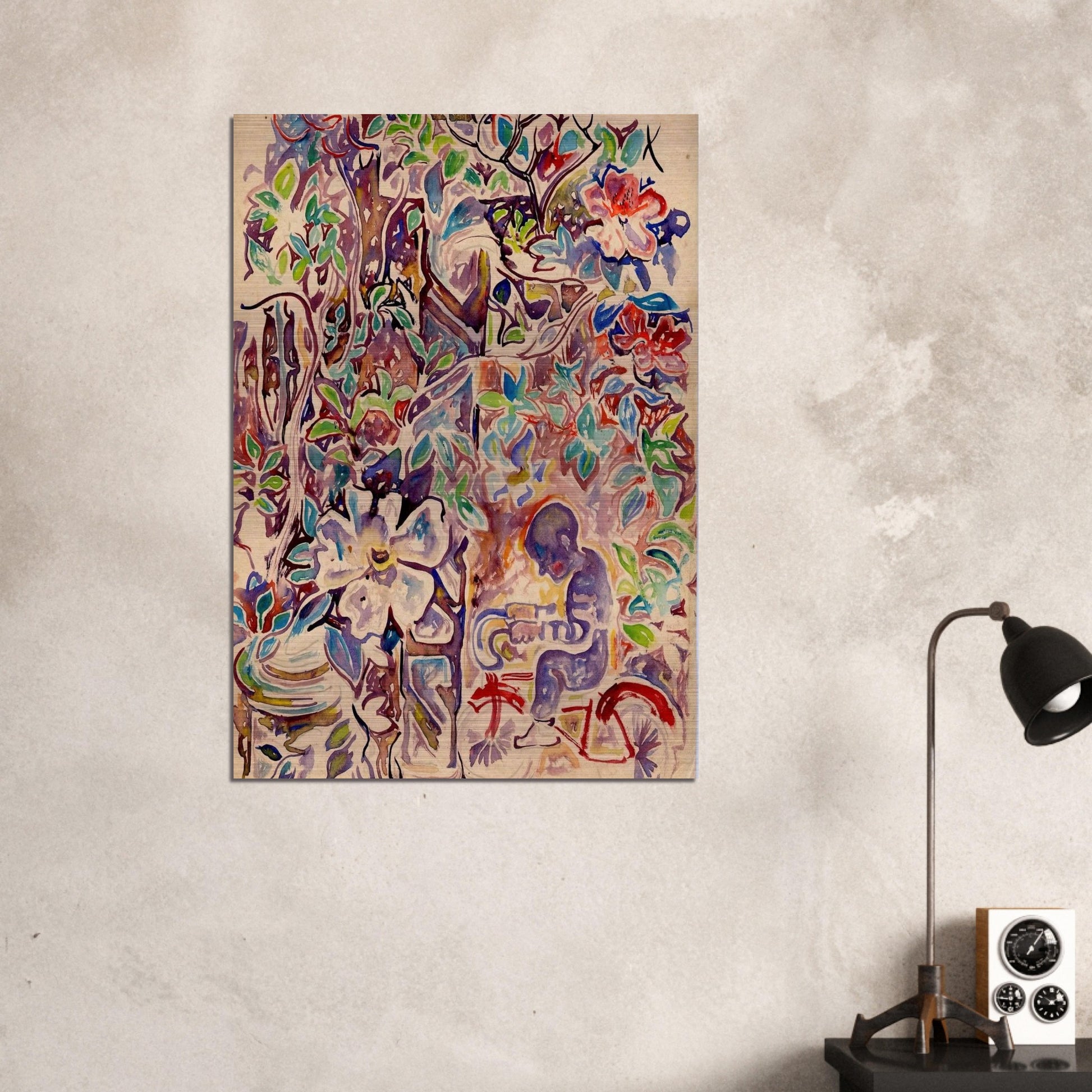 Walter Anderson - Walter Anderson Brushed Aluminum Print - 70x100 cm / 28x40 inches | Walter Anderson Aluminum Print | Walter Anderson Prints