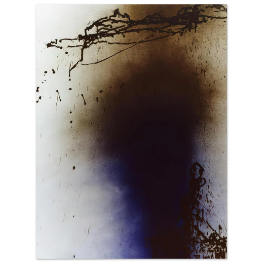 Hans Hartung - Untitled T1989-U11 - 1989  75x100 cm / 30x40inches Fine Art Poster