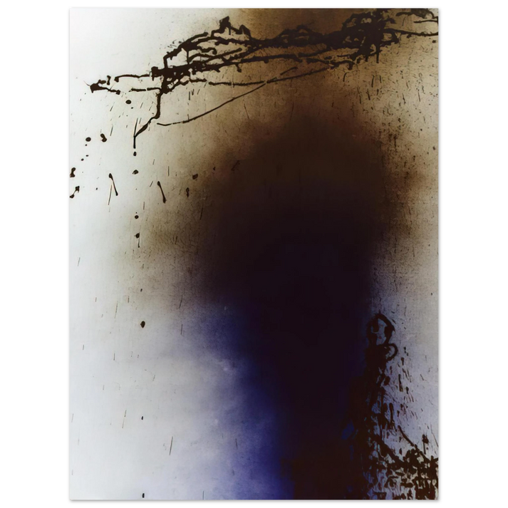 Hans Hartung - Untitled T1989-U11 - 1989  75x100 cm / 30x40inches Fine Art Poster
