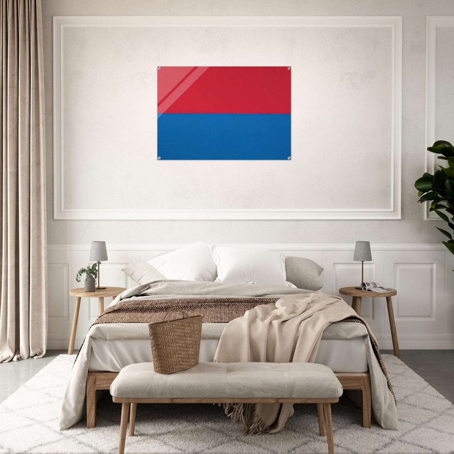 UNKNOWN TITLE - BLINKY PALERMO Acrylic Print - 70x100 cm / 28x40″ inches