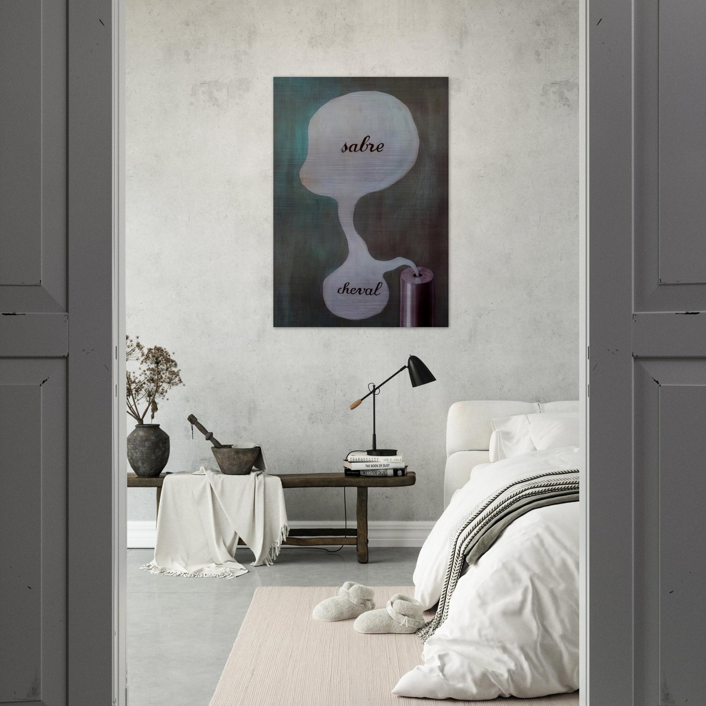 THE TREE OF KNOWLEDGE 1929 - Rene Magritte Brushed Aluminum Print - 70x100 cm / 28x40 inches | Rene Magritte Aluminum Print | Rene Magritte Prints