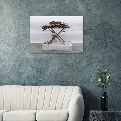 DAT ROSA MIEL APIBUS 2009 - Anselm Kiefer Brushed Aluminum Print - 70x100 cm / 28x40 inches | Anselm Kiefer Aluminum Print | Anselm Kiefer Prints