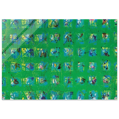 La Primavera - Sam Francis Acrylic Print - 70x100 cm / 28x40″ inches