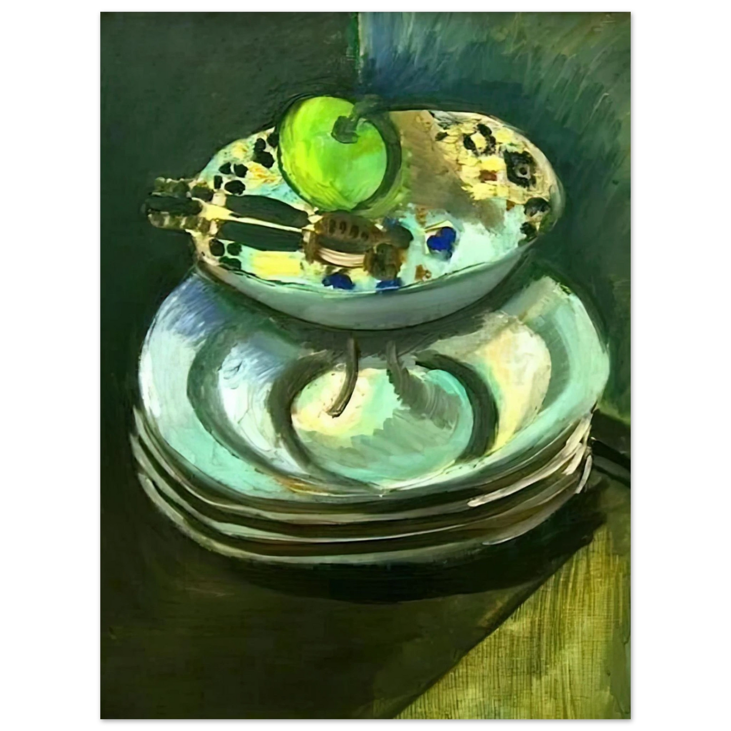 Henri Matisse - STILL LIFE WITH NUTCRACKER 1916  75x100 cm / 30x40inches Fine Art Poster
