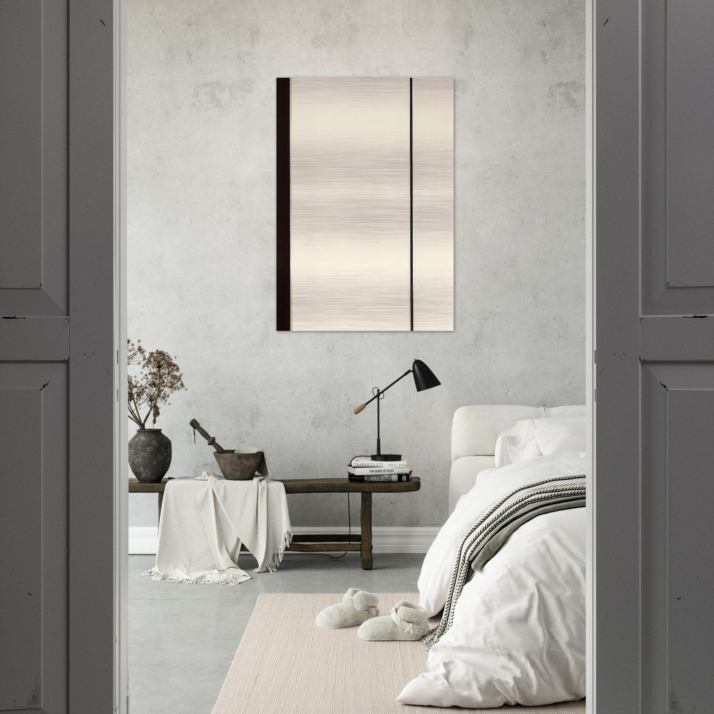 The Station of the Cross - Sixth Station - Barnett Newman Brushed Aluminum Print - 70x100 cm / 28x40 inches | Barnett Newman Aluminum Print | Barnett Newman Prints