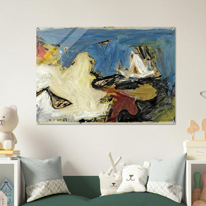 PAINTING I 1957 - Milton Resnick Acrylic Print - 70x100 cm / 28x40″ inches
