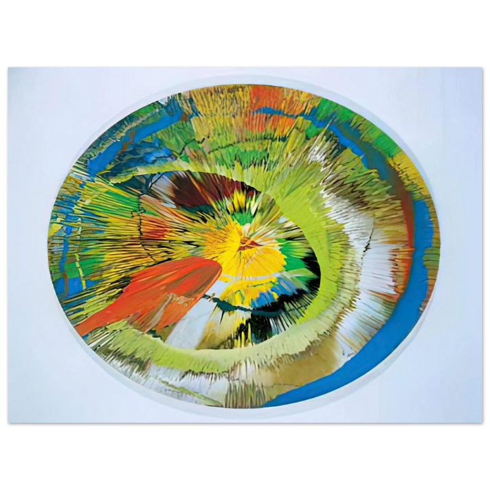 Damien Hirst - BEAUTIFUL REVOLVING SPHINCTER  75x100 cm / 30x40inches Fine Art Poster