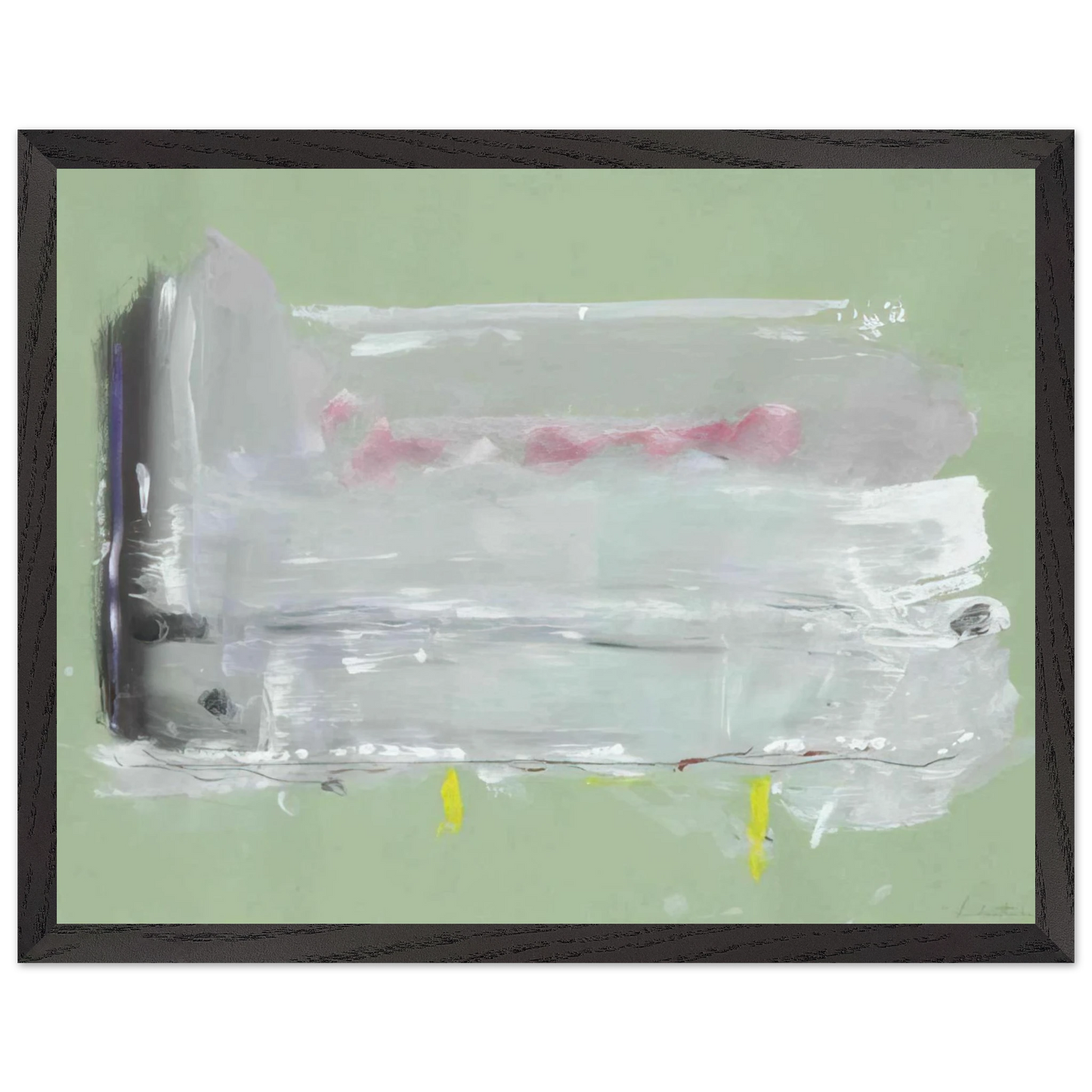 Helen Frankenthaler - Untitled - 1984 Wall art - 30x40 cm / 12x16 inches - Fine Art Poster-canvas - -