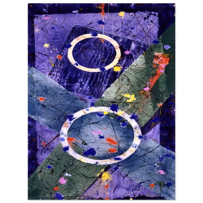 Sam Francis - Decent  75x100 cm / 30x40inches Fine Art Poster