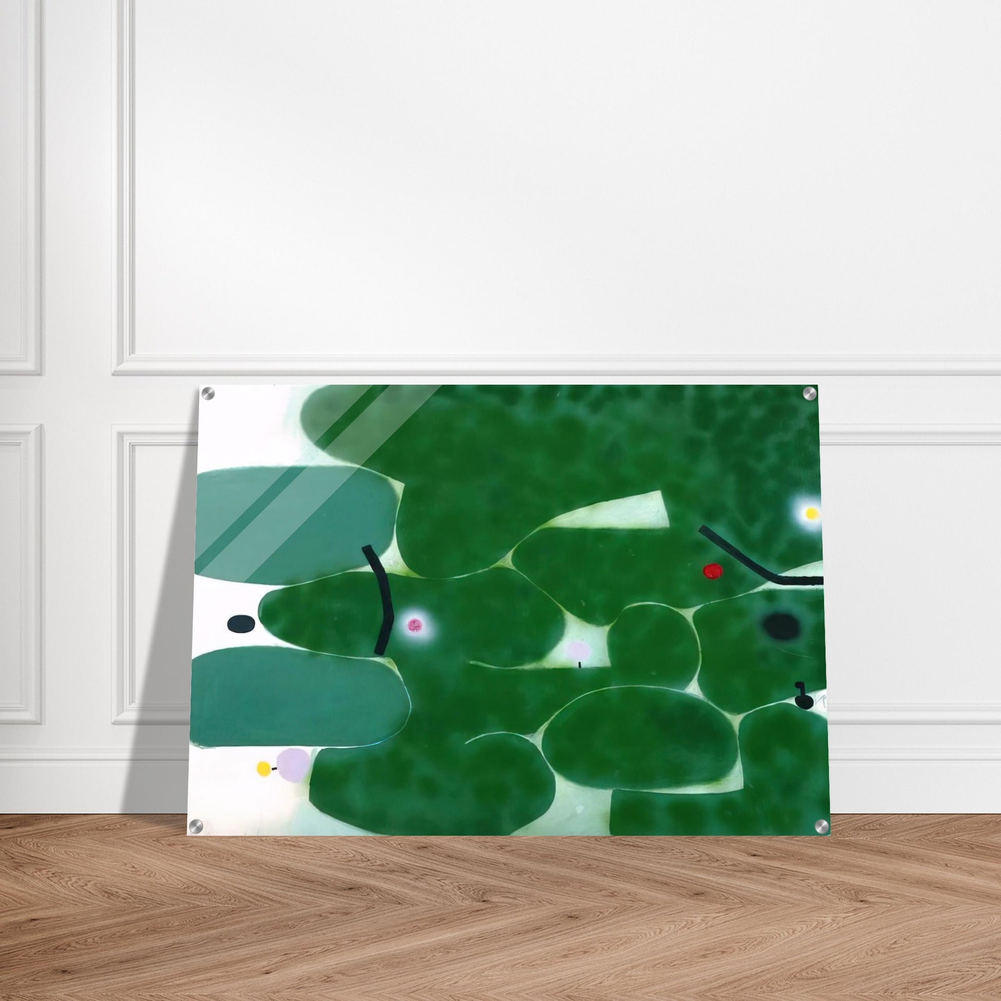 The Green Earth - 1980 - Victor Pasmore Acrylic Print - 70x100 cm / 28x40″ inches