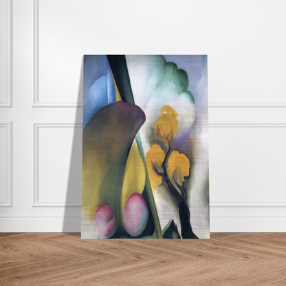 Spring - Georgia O'Keeffe Brushed Aluminum Print - 70x100 cm / 28x40 inches | Georgia O'Keeffe Aluminum Print | Georgia O'Keeffe Prints