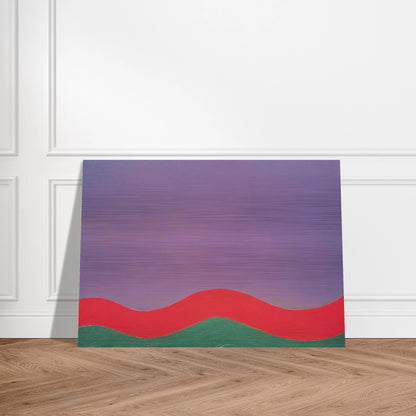 Out - Al Held Brushed Aluminum Print - 70x100 cm / 28x40 inches | Al Held Aluminum Print | Al Held Prints