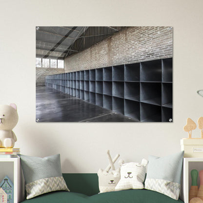 Untitled The Block - 1969 - Donald Judd Acrylic Print - 70x100 cm / 28x40″ inches