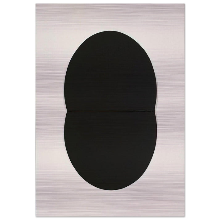 Study for White Plaque. Bridge Arch and Reflection - Ellsworth Kelly Brushed Aluminum Print - 70x100 cm / 28x40 inches | Ellsworth Kelly Aluminum Print | Ellsworth Kelly Prints