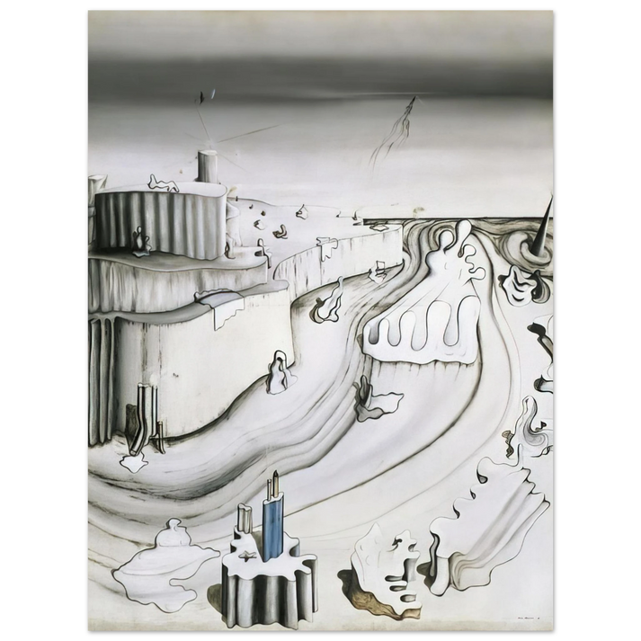 Yves Tanguy - Promontory Palace  75x100 cm / 30x40inches Fine Art Poster