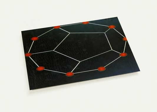 PENTAGONAL SARDANA 1 By Salvador Dali Pack of 10 Post Cards | Salvador Dali Post Cards | A6 (10.5 x 14.8 cm) - 4.1 x 5.8 inches