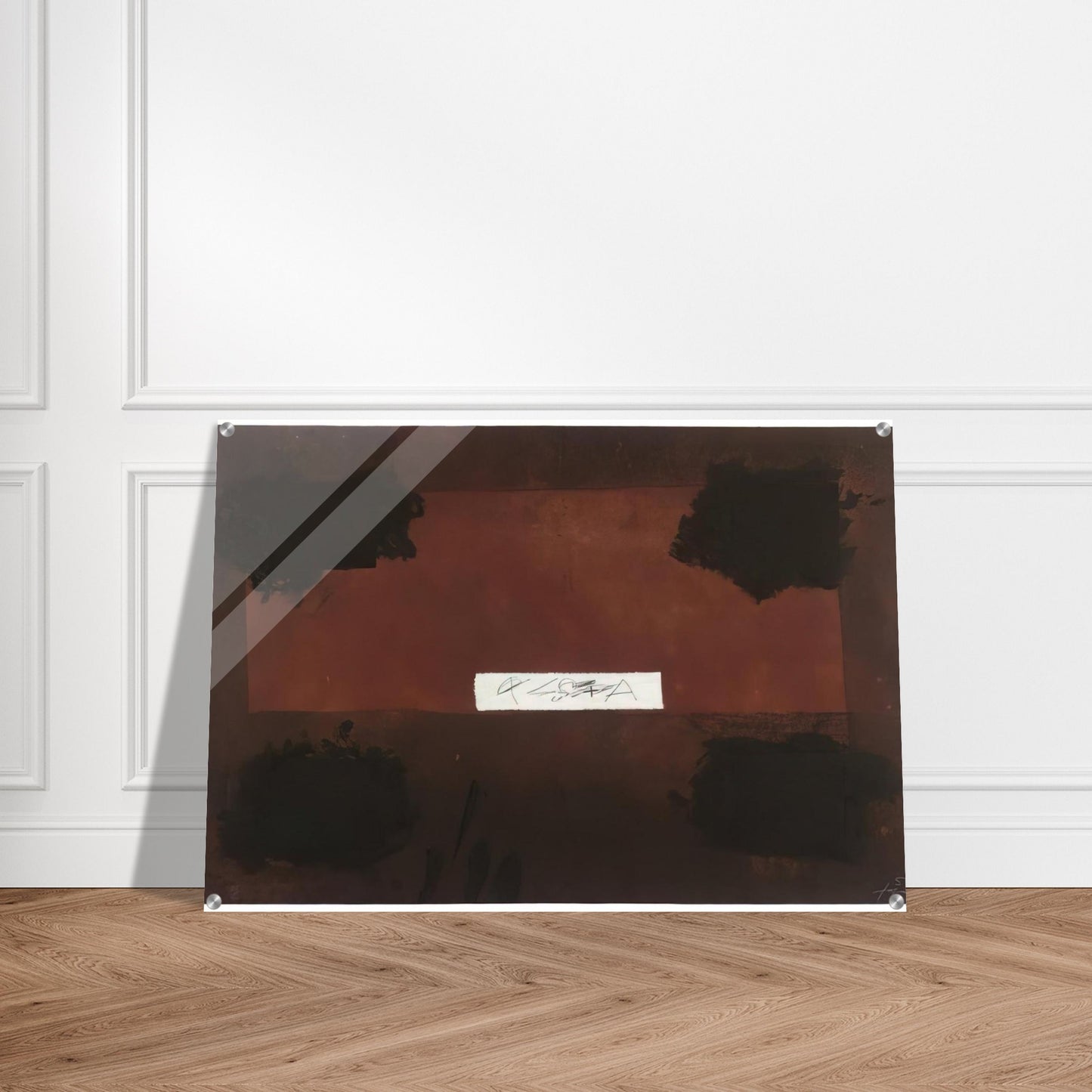 PASTED CLOTH 1976 - Antoni Tapies Acrylic Print - 70x100 cm / 28x40″ inches
